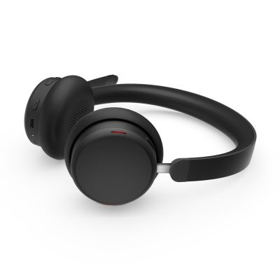 8. Lenovo 6550 Headset Wireless Headband Office/Call Center USB Type-C Bluetooth Black