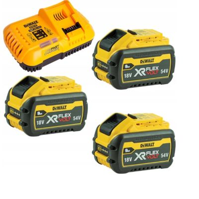 2. DeWALT DCB118X3-QW Power Tool Battery/Charger Battery and Charger Set