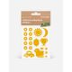 BOOKMAN Reflective Stickers Adventure sticker