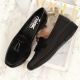 5. Rieker W RKR395 black wedge shoes