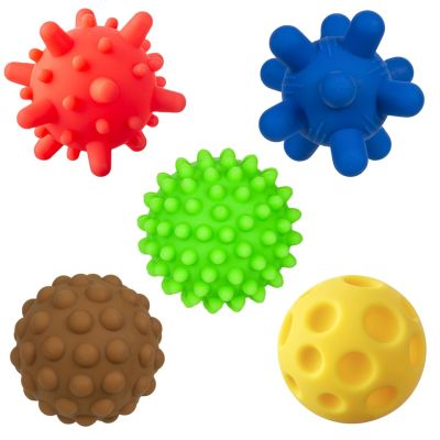 TULLO Sensory Balls Sensory Balls without holes, 5 pcs.
