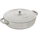 STAUB Cast-Iron Braiser with Lid 28 cm, Truffle