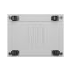 2. LANBERG FLOOR RACK CABINET 19" 32U 600X800 GRAY GLASS DOOR LCD (FLAT PACK) V2