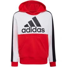 Adidas Colorblock Fleece Hoodie Jr HC5657 sweatshirt