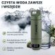 7. Extralink PURISOO+ BOTTLE WITH FILTER SYSTEM WITH PUMP 400ML UF + ACF FILTER Water filter bottle 0.4 l Green, Olive