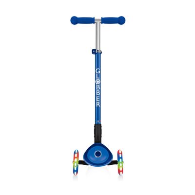 6. Globber Primo Foldable Plus Lights Jr 439-100 3-Wheel Scooter