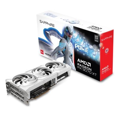 7. graphics card SAPPHIRE PURE RX 9070 XT GAMING OC 16GB