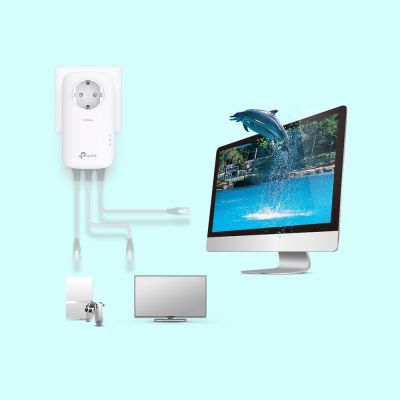 3. TP-Link TL-PA8033P KIT Network adapter for PowerLine 1300 Mbit/s Wired LAN White 2 pcs.