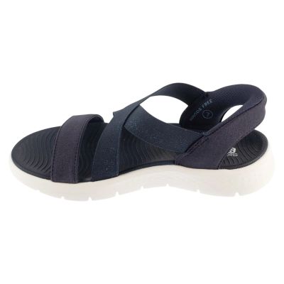 2. Skechers Slip-Ins: Go Walk Flex Sandal - Glimmer Up 141489-NVY Navy Blue 36
