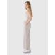4. Women's casual wide-leg trousers 4F 4FWSS25TTROF1012-83S