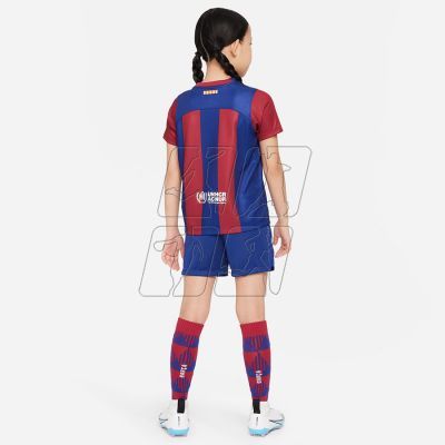 2. Nike FC Barcelona 2023/24 Home Jr DX2801 456 kit