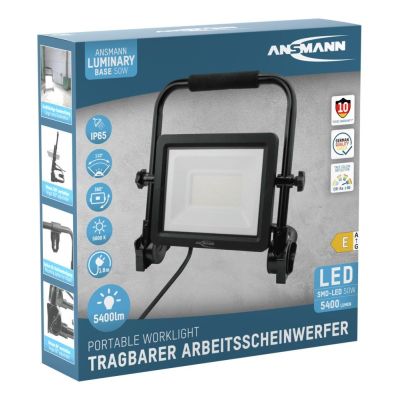 8. Ansmann FL50W-AC Industrial light EEC E (A - G) 50 W 5400 lm Daylight white 1600-0627