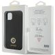 8. Guess GUHCN614DGPK Case for iPhone 11 / Xr - Black Silicone Logo Strass 4G