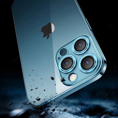9. Joyroom Chery Mirror Case Cover for iPhone 13 Pro Metallic Frame Silver (JR-BP908 silver)