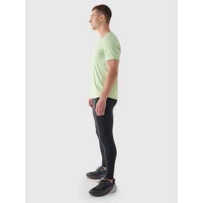 2. Men's quick-drying running leggings 4F 4FWAW24TFTIM270-22S