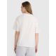 4. Women's oversize printed T-shirt 4F 4FRSS25TTSHF2692-11S