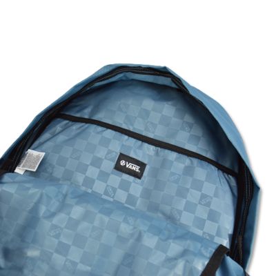 6. Vans Old Skool H2O Bluestone Rose Smoke Youth School Backpack - VN0A5I13CDI1