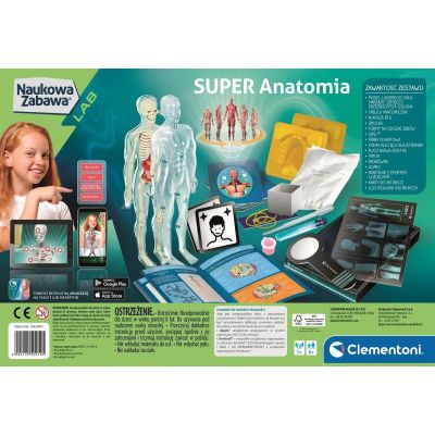 2. Clementoni Set - Super Anatomy