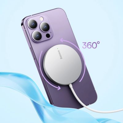 18. Baseus Simple Mini3 induction charger 15W silver