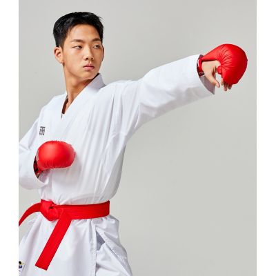9. Karate gloves - Mitts 2 RED WKF | MOOTO