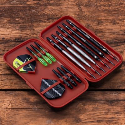 5. Harrows Slimcase 6 Red Dart Case