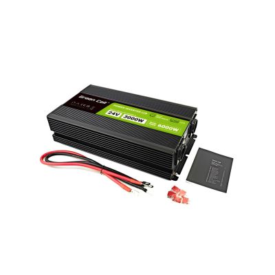 10. GREEN CELL LCD INVERTER 24V/230V 3000W/6000W PURE SINE INVGC24P3000LCD