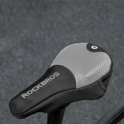 2. Rockbros Cover Bicycle Seat Cushion Size L - Black
