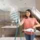 22. Black & Decker BHSM166DSM Steam Cleaner Steam Mop 0.5L 1600W Color Aqua, White