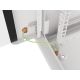 10. Rack installation cabinet, wall-mounted, 19" 9U, 600x450, gray, metal door, LANBERG (Flat Pack)