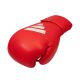 22. Adidas SPEED 175 leather boxing gloves red