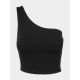2. Women's One-Shoulder Yoga Crop Top 4F H4Z22-TSD033
