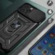 6. Hybrid Armor Camshield case for iPhone 13 Pro armored case with camera cover black