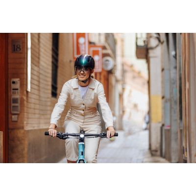 12. HJC CALIDO PLUS Bicycle Helmet White-Gray PEARL WHITE GREY rL