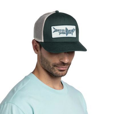 3. Buff Explore Trucker Cap 136003845 Green One size