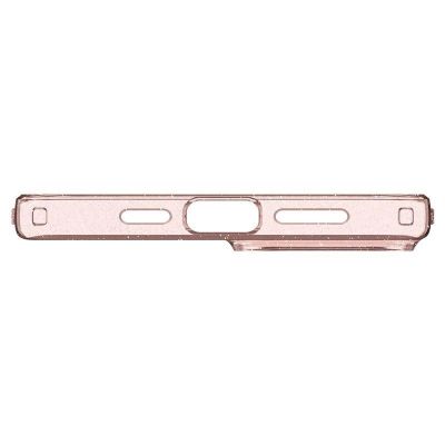 9. Spigen Liquid Crystal Glitter iPhone 15 Plus Case - Pink/Clear