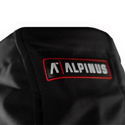 8. Alpinus Stenshuvud softshell jacket black BR43371