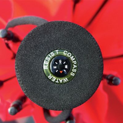 4. EuroSCHIRM Birdiepal outdoor Red Fiberglass Polyamide Full Size Rain Umbrella