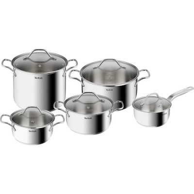 TEFAL Intuition pot set 10 pieces B864SA74