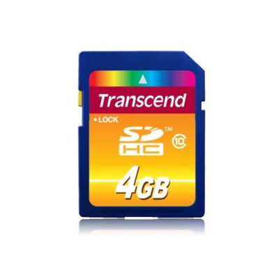 SD Card 4GB Transcend SDHC Class10