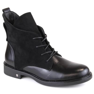15. Insulated flat ankle boots Potocki W WOL88C black