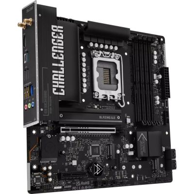 10. Asrock B860M Challenger WiFi Intel B860 LGA 1851 (Socket V1) micro ATX