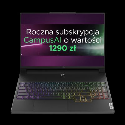17. Lenovo Legion 9 18IAX10 Ultra 9 275HX 18" WQUXGA IPS 520nits Glossy 240Hz 64GB DDR5 5200 SSD2TB GeForce RTX 5090 24GB 99.9Wh WS11Pro Eclipse Black
