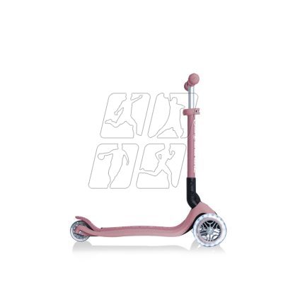 18. 3-wheel scooter Globber Foldable Lights ECOlogic Berry 692-510