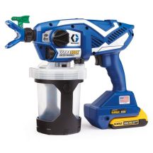 GRACO ULTRAMAX PAINT GUN (2 x 2AH DEWALT BATTERIES + CHARGER) + BAG