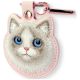4. Nimmy New Big Eyed Pet 2.0 Cat Tracker Case - Pink