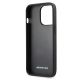 7. AMG AMHCP13XGSEBK iPhone 13 Pro Max 6,7" czarny/black hardcase Leather Debossed Lines