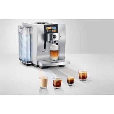 8. Jura Z10 Aluminum White Coffee Machine (EB)