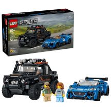 LEGO Speed Champions 77264 - Jaguar Project 7 and Land Rover Defender