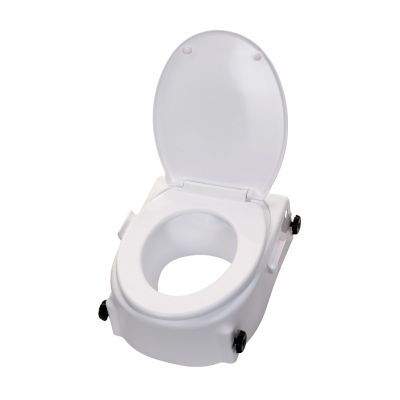 8. Toilet seat extension with handles
