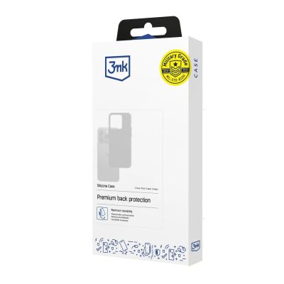 4. 3mk Silicone Case for Samsung Galaxy A05s - Black